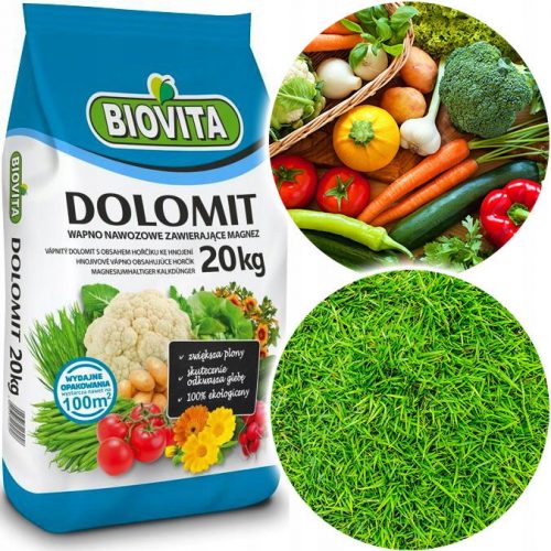  Concime organico naturale Biovita polvere 20 kg 20 l