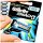  Inserti per rasoio Gillette Mach3, 4 pezzi, argento