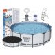 Piscina con telaio Bestway 457x122 cm Steel Pro 56438