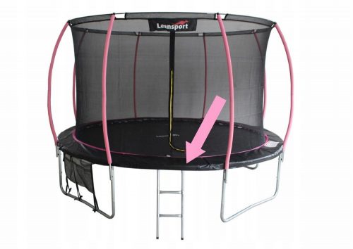 Trampolino Leansport con rete 1 cm FT 14 (427-435 cm)