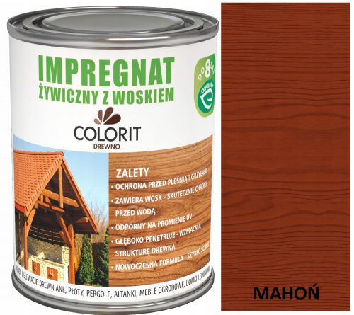 COLORIT Impregnazione resina con cera MOGANO 5L