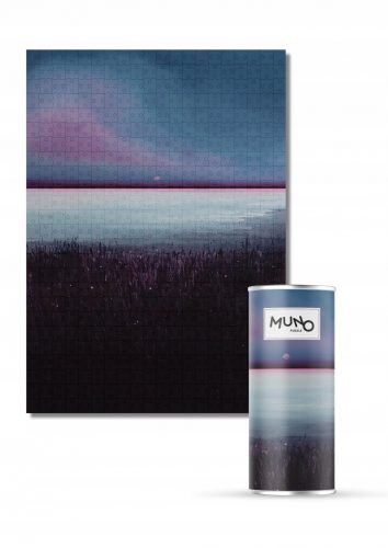  Muno Puzzle 500 pezzi "Blue Hour" di Joanna Osińska tubo decorativo