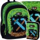  Zaino scuola multiscomparto Hash Nero, Sfumature di marrone e beige, Sfumature di verde, Multicolore 20 l + 2 altri prodotti