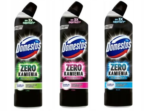 Domestos Zero Stone gel rosa 0,75 l