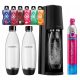  SODASTREAM TERRA carbonatore SIFONE PER ACQUA GASSATA FUSE bottiglie + baller