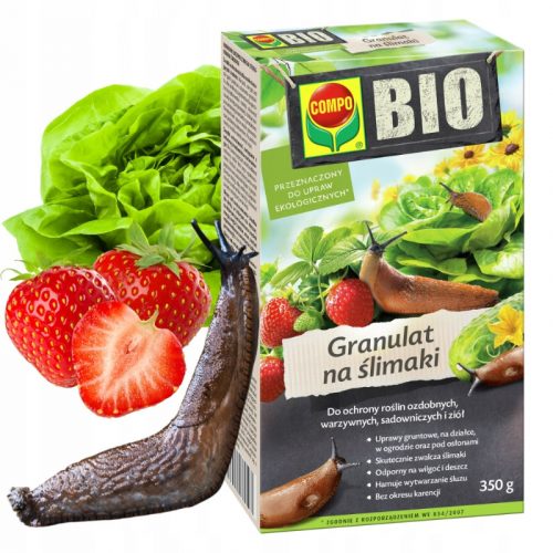  VELENO DI LUMACA GRANULATO, BIO, PRONTO ALL'USO, EFFICACE, 350G COMPO