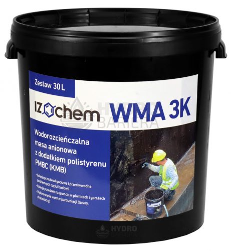 IZOCHEM WMA 3K MASS KMB CON RIEMPIMENTO IN POLISTIROLO PESANTE IMPERMEABILE