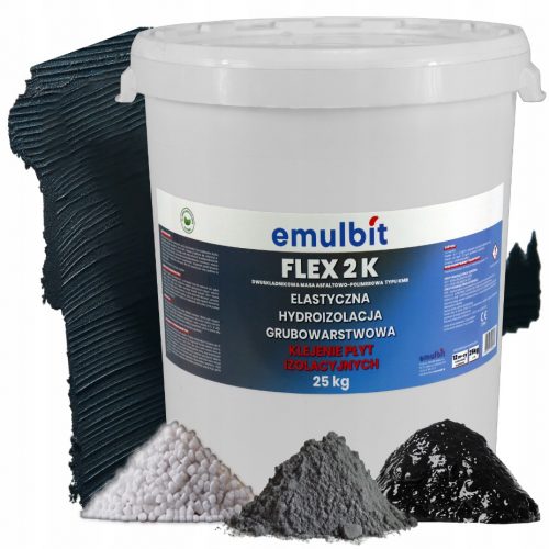 KMB PESO EMULBIT FLEX 2K ELEVATO CONTENUTO DI SOSTANZA SECCA 80% ANTIACQUA