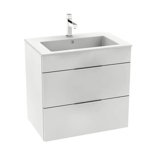  MOBILE ROCA 62x64 + LAVABO, BIANCO LUCIDO