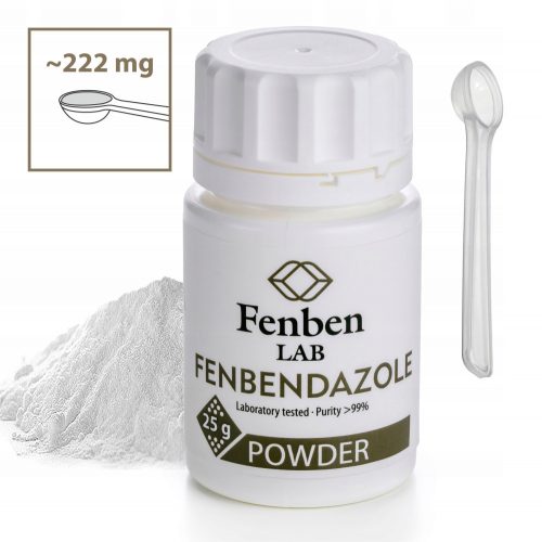 Fenbendazolo 25 g polvere, vol. >99,9% Fenben Lab