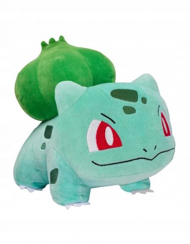  MASCOTTE IN PELUCHE ORIGINALE GRANDE POKEMON BULBASAUR