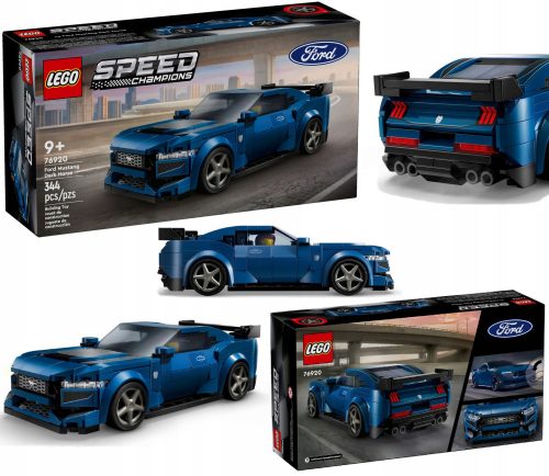  LEGO Speed Champions 76920 Ford Mustang Cavallo scuro