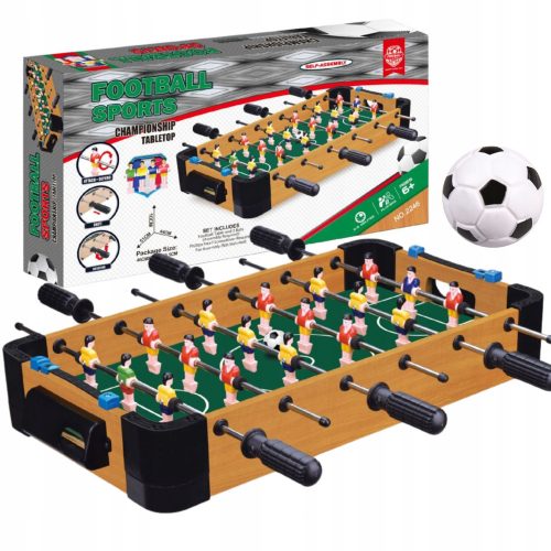  SET FOSBALL GRANDE TAVOLO IN LEGNO PER GIOCO DI ABILITÀ CALCIO