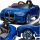  Nuova auto a batteria per bambini BMW i4 blu 12V 7Ah 2x35W