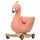  Dondolo dondolo Flamingo cavalcabile 2 in 1, suono PL