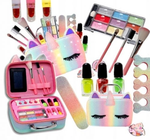  KIT TRUCCO PER BAMBINI SET TRUCCO PER BAMBINI SCATOLA UNICORNO