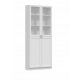  Vetrina bianco opaco 200 x 80,5 x 31 cm TopEshop PAFOS W80 2SH