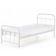  Letto singolo Halmar Linda in metallo 90x200 bianco