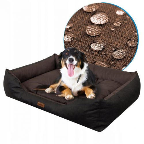  Divano per cani Hobbydog, sfumature di marrone, 114 cm x 84 cm