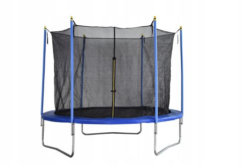 Trampolino con rete di sicurezza 249,5 x 209 cm