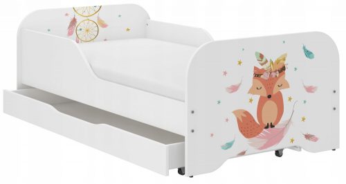  Letto Topolino giocattoli in legno 84 x 164 cm multicolore