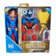  FIGURA SUPERMAN + ACCESSORI SET MARTELLO ARMATURA DC COMICS UOMO D'ACCIAIO