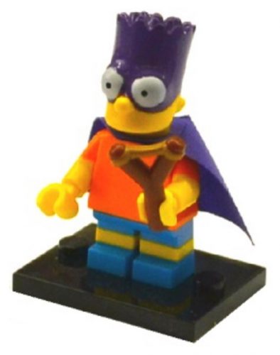  NUOVA figura LEGO I Simpson serie 2 - Bartman - sim031, colsim2-5