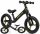  Bicicletta senza pedali Milly Mally 12" Nera