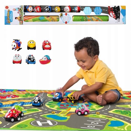  Tappeto OBALL MAT PER BAMBINI con macchinine