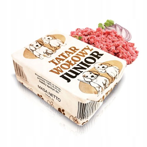  NUOVO!!! TARTARE DI MANZO JUNIORS 100% - 40X250G