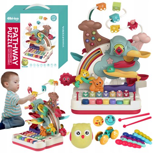  SET MONTESSORI CON PIANOFORTE E CUMMER GUFO MULTIFUNZIONE