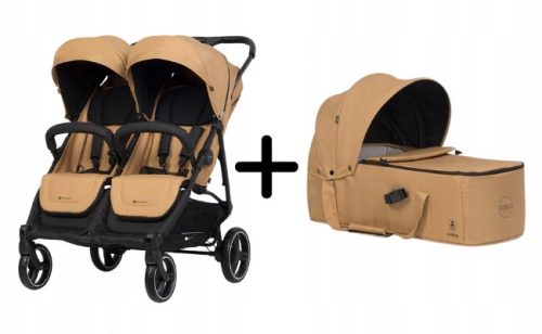  Passeggino gemellare Euro-Cart Passeggino per gemelli Euro-cart Doblo Euro-Cart + INSERTO BABY GONDOL MORBIDO LEGGERO PER PASSEGGINO EUROCART DOBLO CAMMELLO