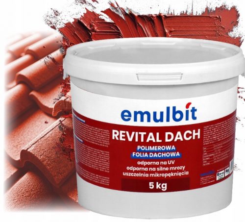 Emulbit ristrutturante tonalità del rosso 5 l