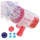 BUBBLE GUN MACCHINA PER BOLLE AUTOMATICA + BOLLE DI SAPONE LIQUIDO 130ML