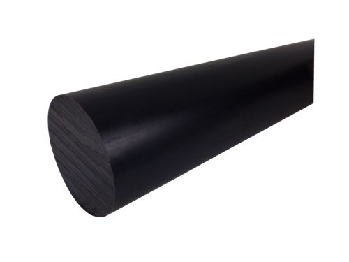 Asta in poliammide, rullo diametro 230x150mm PA6+MoS2, nero