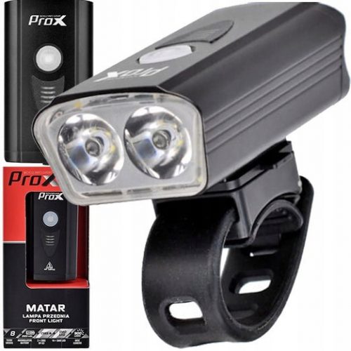  Illuminazione per bicicletta Prox Matar 900 lm USB