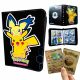  RACCOGLITORE POKEMON DA 400 CARTE CON MANIGLIA A SCORREVOLE ALBUM PER CARTE CLASSIFICATE