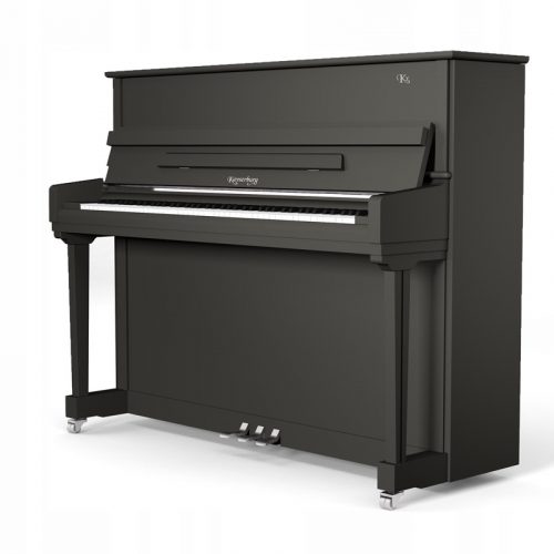  pianoforte opaco Kayserburg Atelier 120 EU nero opaco + cromo