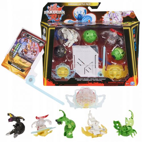  BAKUGAN SPECIAL ATTACK BRUISER SPECIAL ATTACK OCTOGAN CONFEZIONE DA 5