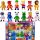  STUMBLE GUYS FIGURINE 12 PZ SET DI GIOCO FIGURINE DA COLLEZIONE PERSONAGGI STAND