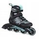  Pattini a rotelle Rollerblade Zetrablade W 07958700821 r 38 + Asse rullo Rollerblade dia. 8mm lunghezza 32mm 1 pz.