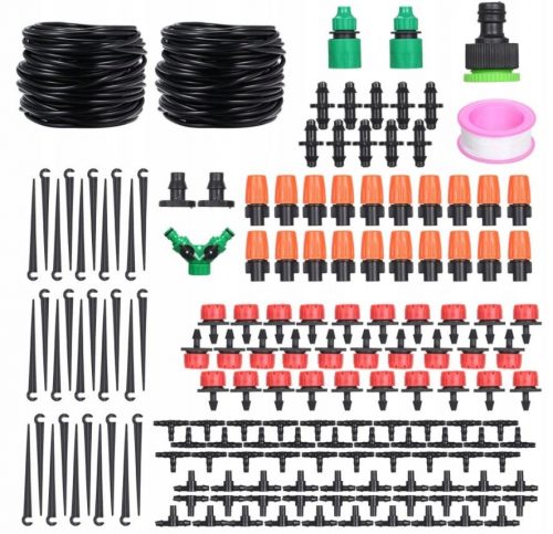  SET IRRIGAZIONE A GOCCIA TUBO DA GIARDINO 30M