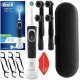  ORAL-B VITALITY 100 SPAZZOLINO ELETTRICO NERO + CUSTODIA + PUNTE