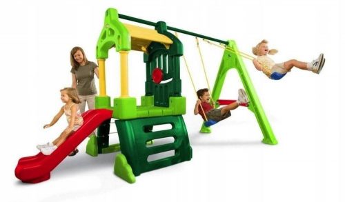 Parco giochi MGA Little Tikes Clubhouse con scivolo