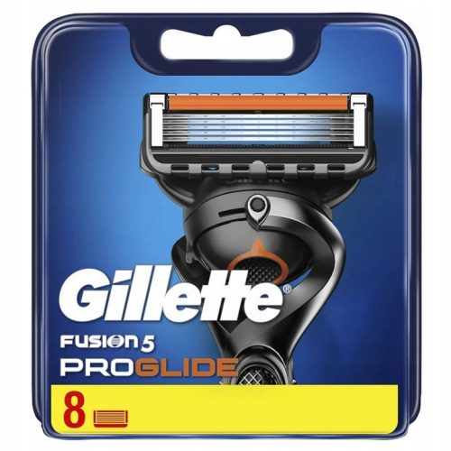  Gillette Fusion 5 Proglide lame ricariche x 8 coltelli affilati originali