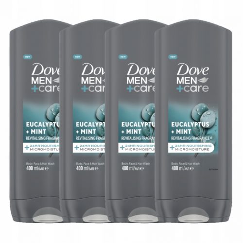  Dove Men+Care Eucalipto+Menta Gel doccia 3 in 1 400 ml