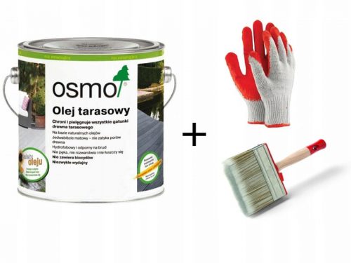 Osmo 016 Olej tarasu, tarasowy 2,5L Bangkirai ciemn