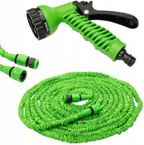  TUBO DA GIARDINO ESTENSIBILE 10M-30M X-HOSE + PISTOLA