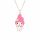  Collana con personaggio della fiaba Hello Kitty My Melody