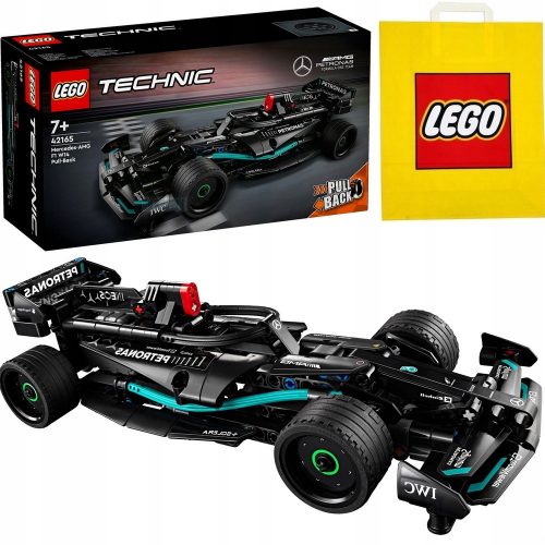  LEGO Technic 42165 Mercedes-AMG F1 W14 E Performance Pull-Back 42165 + Sacchetto di carta LEGO